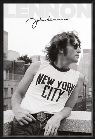 Framed Framed NYC Profile - John Lennon