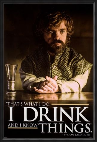 Framed Framed I Drink And I Know Things - Game of Thrones