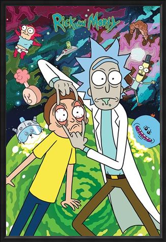 Framed Framed Watch - Rick and Morty