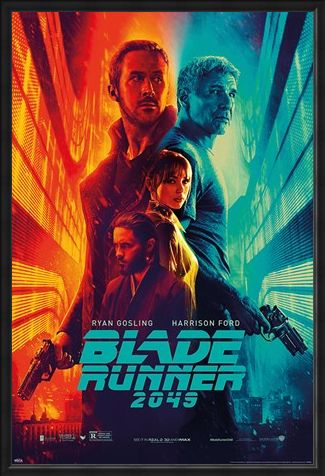 Framed Framed Fire & Ice - Blade Runner 2049