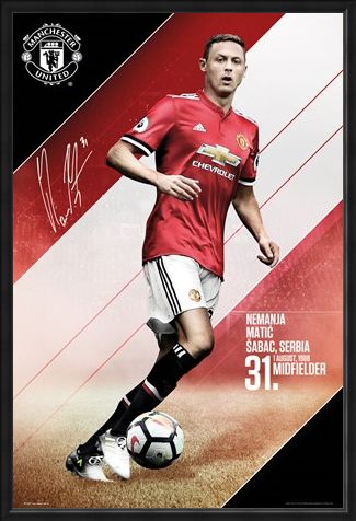 Framed Framed Matic 17-18 - Manchester United