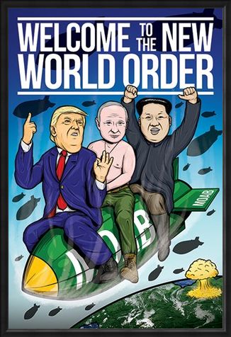 Framed Framed Welcome To The New World Order -