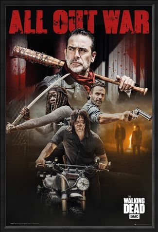 Framed Framed Season 8 Collage - The Walking Dead
