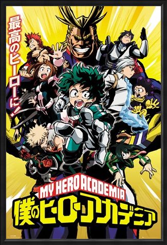 Framed Framed Season 1 Cast - My Hero Academia