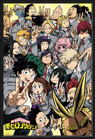Framed Framed School Compilation - My Hero Academia