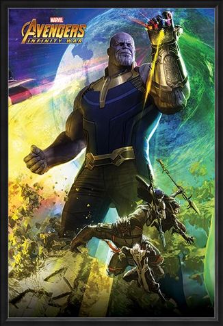 Framed Framed Thanos - Avengers Infinity War