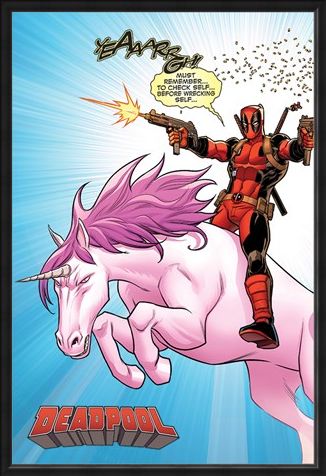 Framed Framed Unicorn - Deadpool