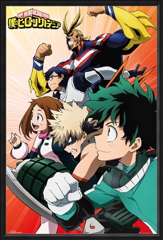 Framed Framed Heroes - My Hero Academia