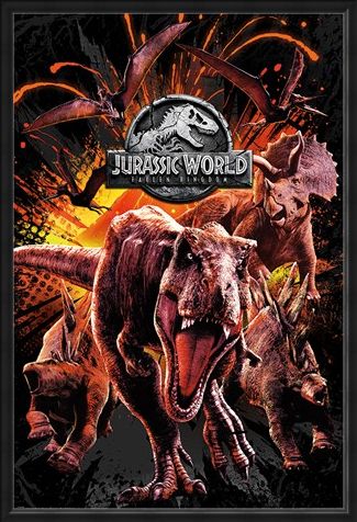 Framed Framed Fallen Kingdom Montage - Jurassic World