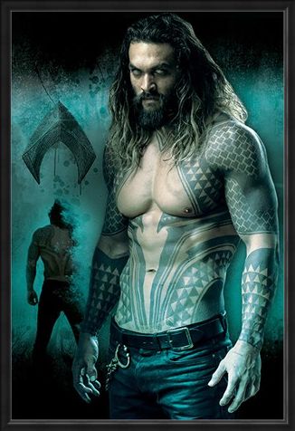 Framed Framed Aquaman - Justice League