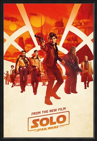 Framed Framed Millennium Teaser - Solo: A Star Wars Story