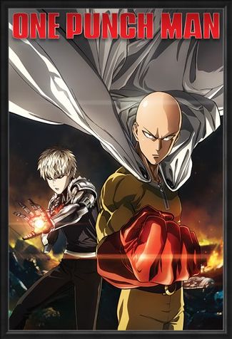 Framed Framed Destruction - One Punch Man