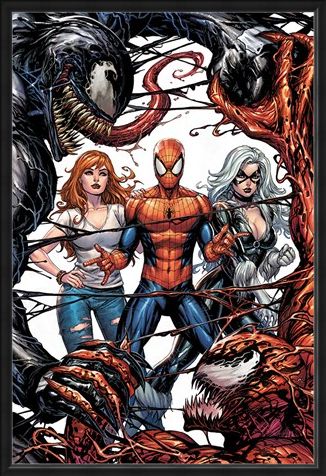 Framed Framed Venom and Carnage Fight - Venom