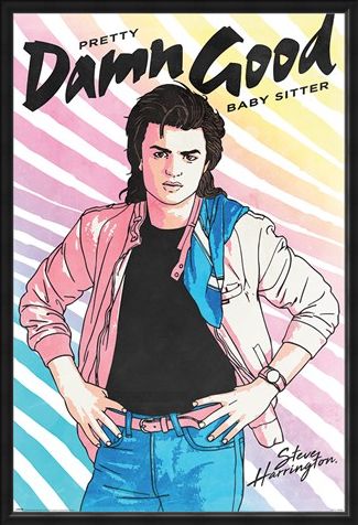 Framed Framed Damn Good Babysitter - Stranger Things