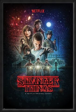 Framed Framed Character Montage - Stranger Things