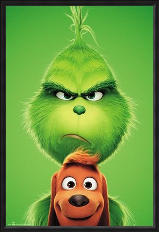 Framed Framed Grinch and Max - The Grinch