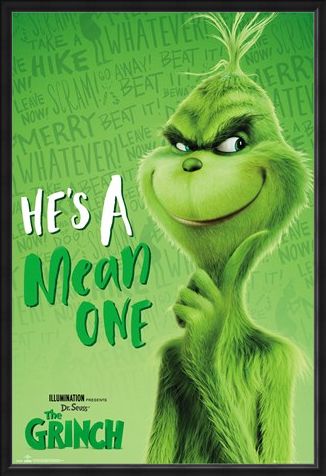 Framed Framed Mean One - The Grinch