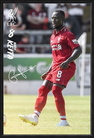 Framed Framed Keita 18-19 - Liverpool