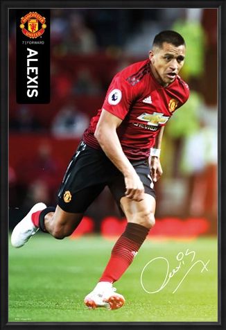 Framed Framed Alexis 18-19 - Manchester United