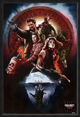 Framed Framed Black Ops 4 Zombies - Call of Duty