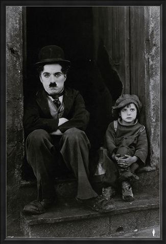 Framed Framed The Kid - Charlie Chaplin