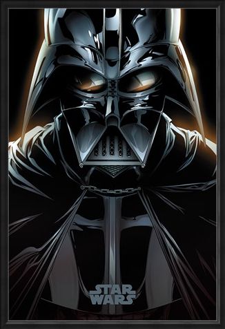 Framed Framed Vader Comic - Star Wars