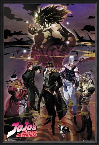 Framed Framed Group - JoJo's Bizarre Adventures