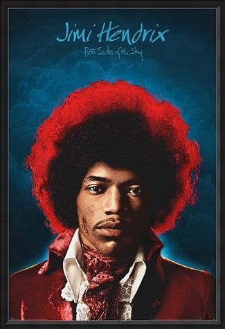Framed Framed Both Sides of the Sky - Jimi Hendrix
