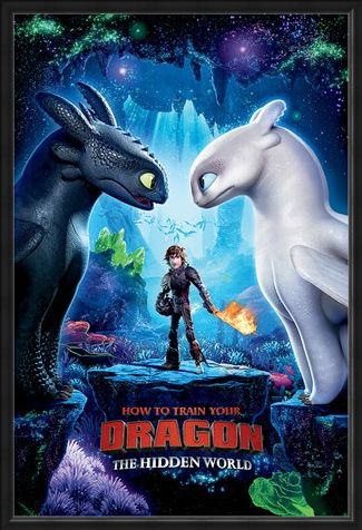 Framed Framed The Hidden World - How To Train Your Dragon