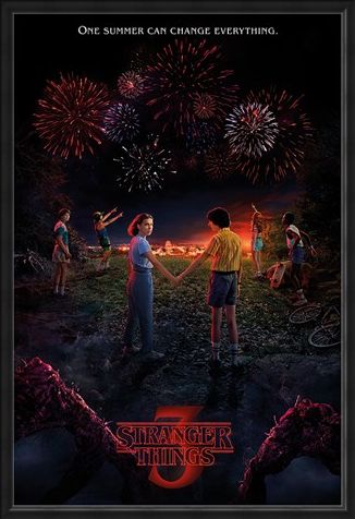 Framed Framed One Summer - Stranger Things 3