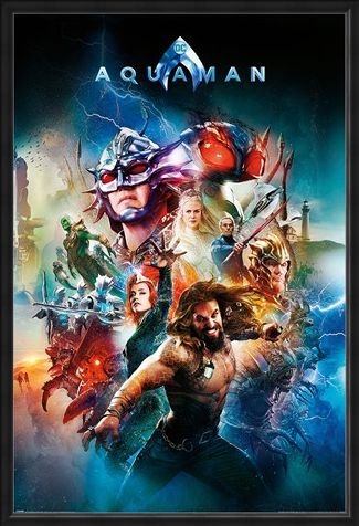 Framed Framed Battle For Atlantis - Aquaman