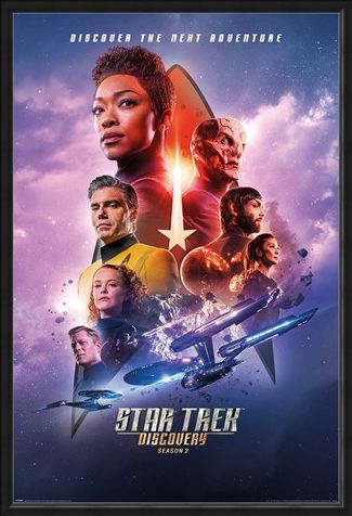 Framed Framed Discovery Next Adventure - Star Trek