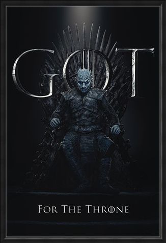 Framed Framed The Night King For The Throne - Game Of Thrones