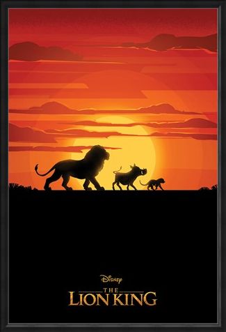 Framed Framed Long Live The King - The Lion King Movie