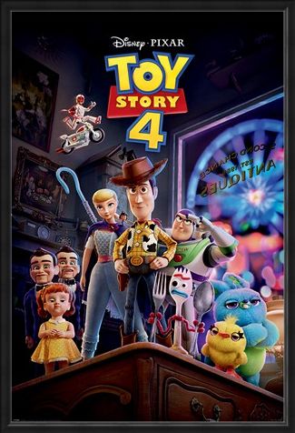 Framed Framed Antique Shop Anarchy - Toy Story 4