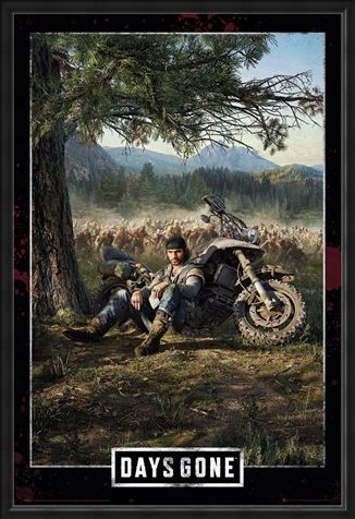 Framed Framed Key Art - Days Gone