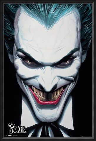 Framed Framed DC Comics Joker - Alex Ross