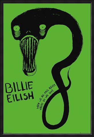 Framed Framed Ghoul - Billie Eilish