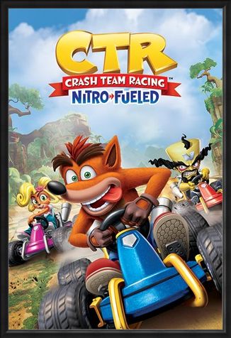 Framed Framed Nitro-Fueled - Crash Team Racing