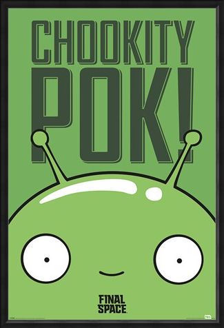 Framed Framed Mooncake Chookity Pok - Final Space