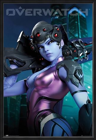 Framed Framed Widow Maker - Overwatch