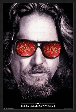 Framed Framed The Dude - The Big Lebowski