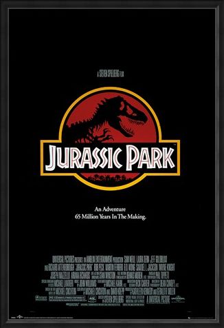Framed Framed 65 Millions Years In The Making - Jurassic Park