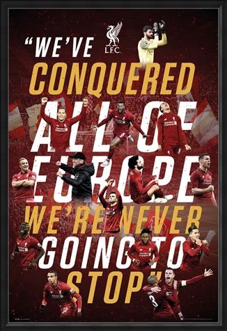 Framed Framed Europe 2019 - Liverpool FC