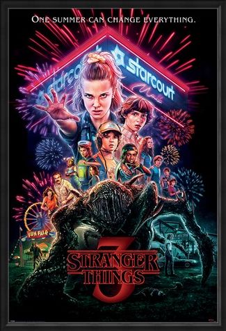 Framed Framed Summer of 85 - Stranger Things