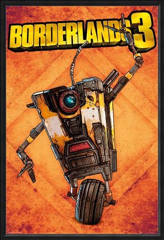 Framed Framed Claptrap - Borderlands 3