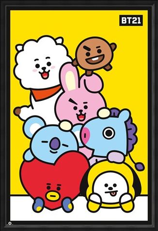 Framed Framed Pileup - BT21