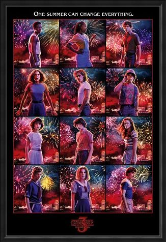 Framed Framed One Summer Can Change Everything! - Stranger Things
