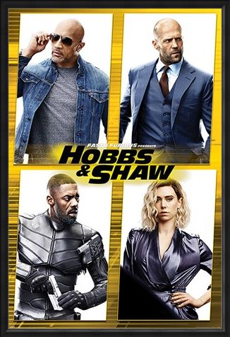 Framed Framed Hobbs & Shaw - Fast & Furious