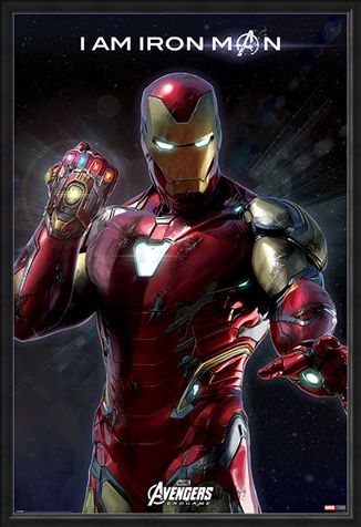 Framed Framed I Am Iron Man - Avengers: Endgame